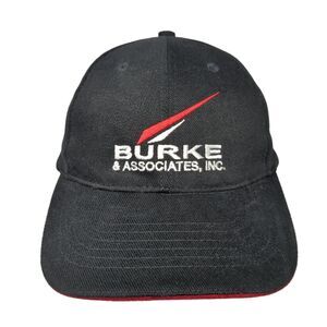 Burke & Associates Inc Strapback Hat Black One Size Adjustable Headmost